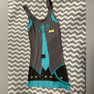 💫 Vocaloid Miku Hatsune Tank Dress Cosplay
